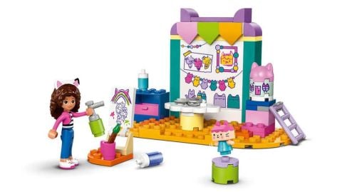 10795 LEGO® Gabby's Dollhouse Karton Yavru Kedi ile El Sanatları