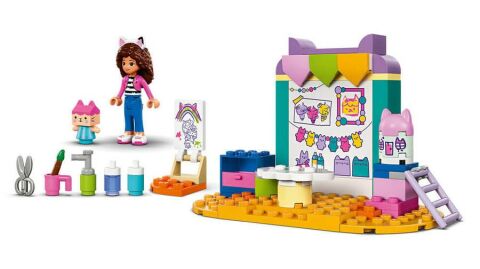 10795 LEGO® Gabby's Dollhouse Karton Yavru Kedi ile El Sanatları