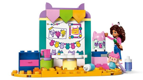 10795 LEGO® Gabby's Dollhouse Karton Yavru Kedi ile El Sanatları