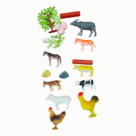 SH Plastik Figürler Çiftlik Hayvanları Seti