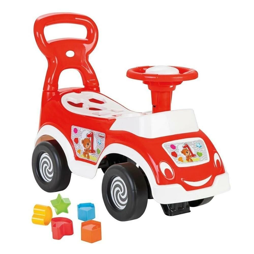 Smart Baby Ride On Bultaklı İlk Arabam - Kırmızı