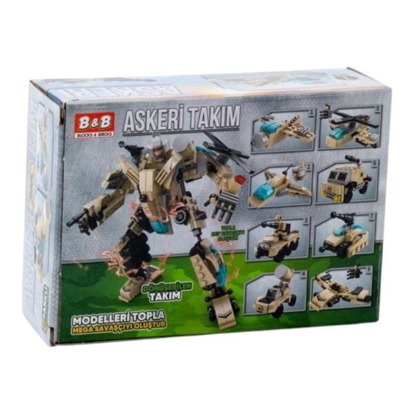 2 Forma Dönüşebilen Askeri Takımı