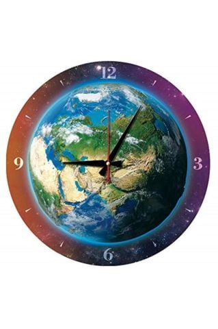 Art Puzzle 5002 Dünya Saati 570 Parça Saat Puzzle, Çok Renkli