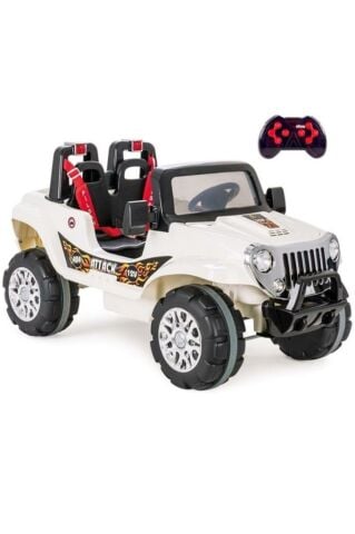 Attack Çift Kişilik Kumandalı Akülü Jeep 12v