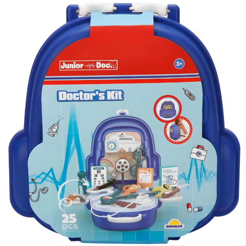 Junior Doc. Sırt Çantalı Doktor Seti