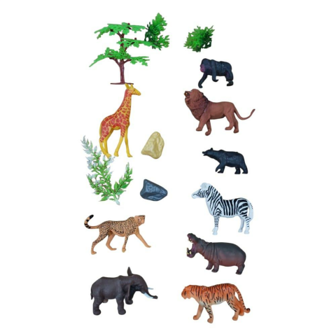 SH Plastik Figürler Vahşi Hayvanlar Set