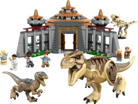 76961 LEGO® Jurassic World Ziyaretçi Merkezi: T. rex ve Raptor Saldırısı