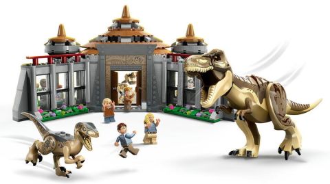 76961 LEGO® Jurassic World Ziyaretçi Merkezi: T. rex ve Raptor Saldırısı