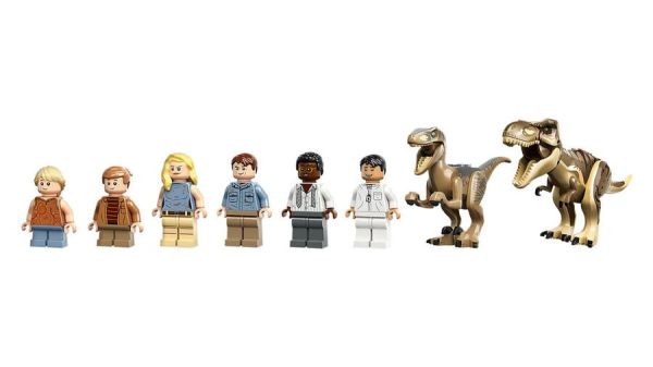 76961 LEGO® Jurassic World Ziyaretçi Merkezi: T. rex ve Raptor Saldırısı