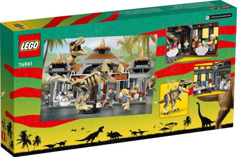 76961 LEGO® Jurassic World Ziyaretçi Merkezi: T. rex ve Raptor Saldırısı