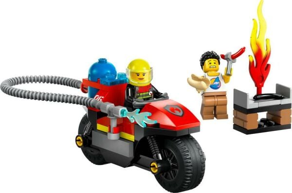 60410 LEGO® City İtfaiye Kurtarma Motosikleti