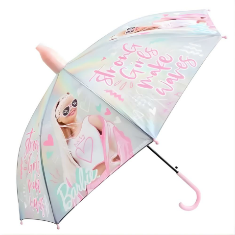 Barbie Lisanslı Şemsiye