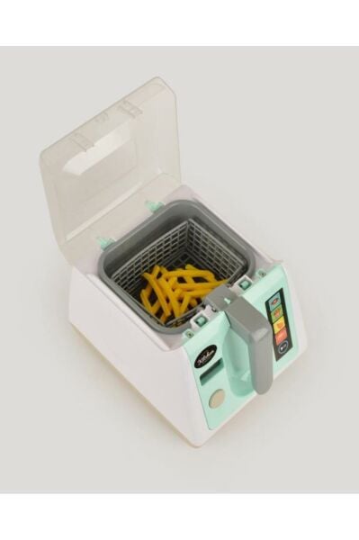 Dokunmatik Ekranlı Işıklı ve Sesli Oyuncak Fritöz