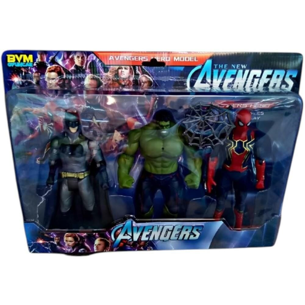 3'lü Vakumlu Kahraman Seti