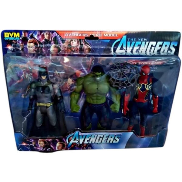 3'lü Vakumlu Kahraman Seti