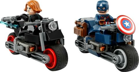 76260 LEGO® Marvel Black Widow ve Kaptan Amerika Motosikletleri