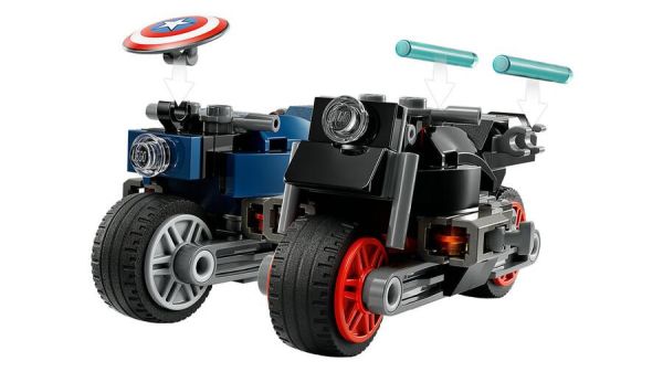 76260 LEGO® Marvel Black Widow ve Kaptan Amerika Motosikletleri
