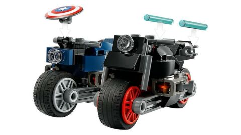 76260 LEGO® Marvel Black Widow ve Kaptan Amerika Motosikletleri
