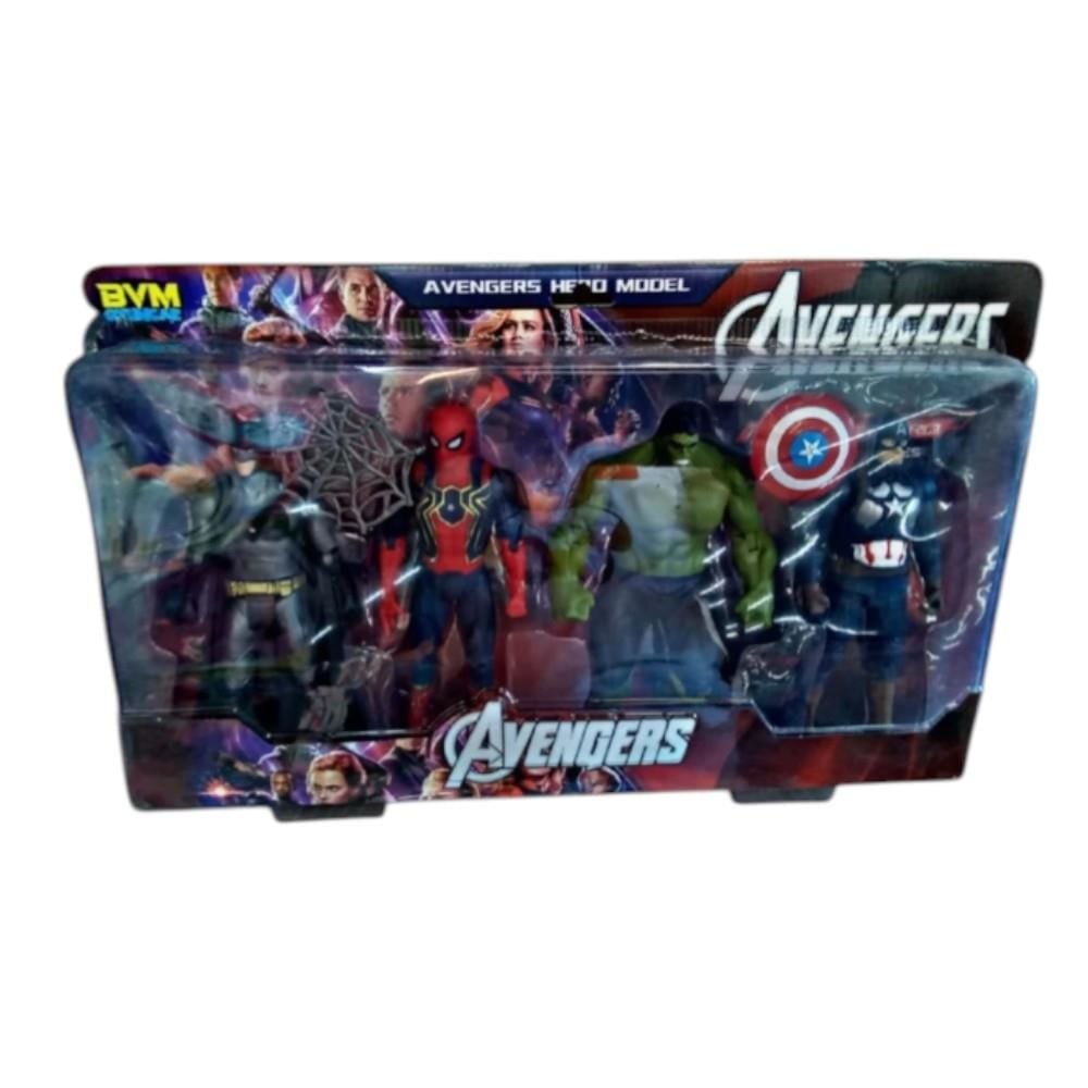 4'lü Vakumlu Kahraman Seti