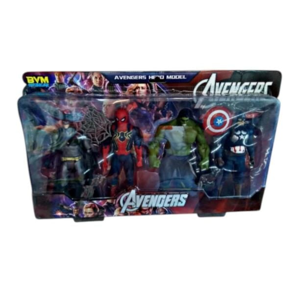 4'lü Vakumlu Kahraman Seti