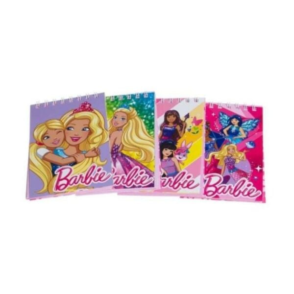 Barbie Spiralli Mini Bloknot A7 Ebat 1 Adet