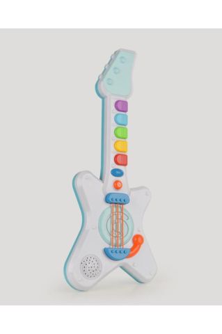 Işıklı Müzikli ve Çok Fonksiyonlu Rock'n Roll Gitar