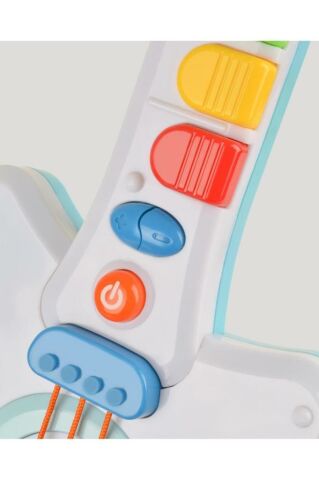 Işıklı Müzikli ve Çok Fonksiyonlu Rock'n Roll Gitar