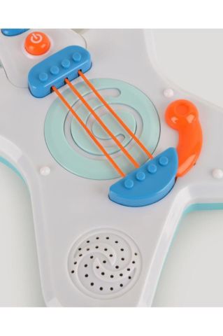 Işıklı Müzikli ve Çok Fonksiyonlu Rock'n Roll Gitar