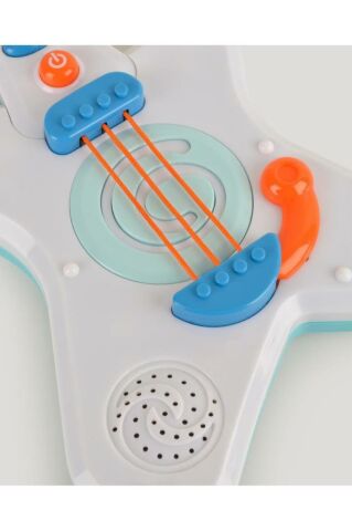 Işıklı Müzikli ve Çok Fonksiyonlu Rock'n Roll Gitar