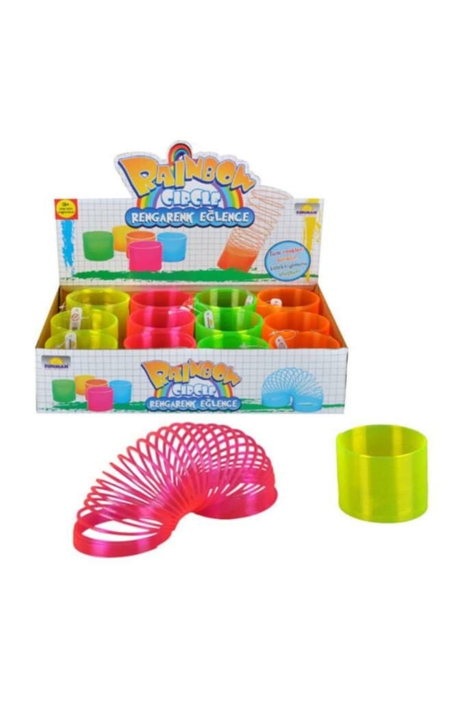 Raınbow Şeffaf Stres Yayı (1 Adet)