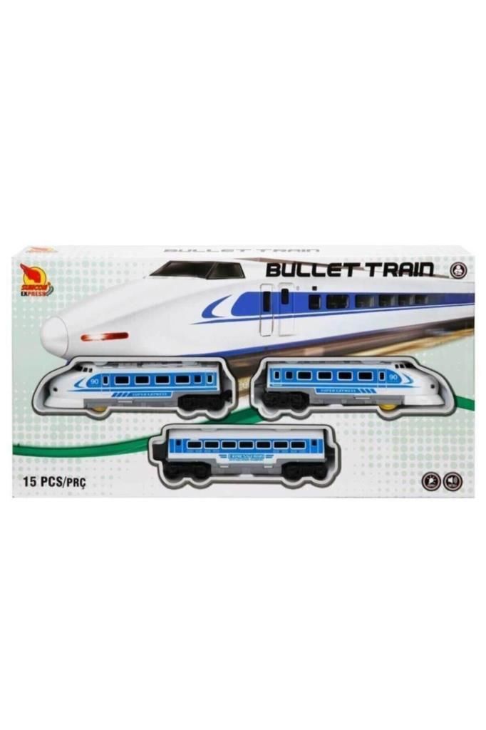 Tren Set Express Bullet Train 15prç.
