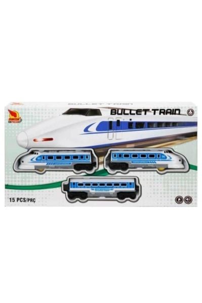 Tren Set Express Bullet Train 15prç.
