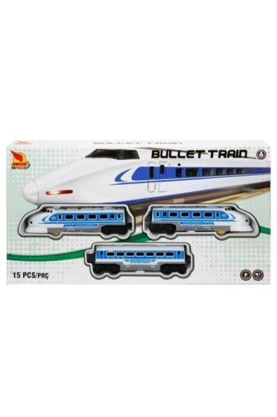 Tren Set Express Bullet Train 15prç.