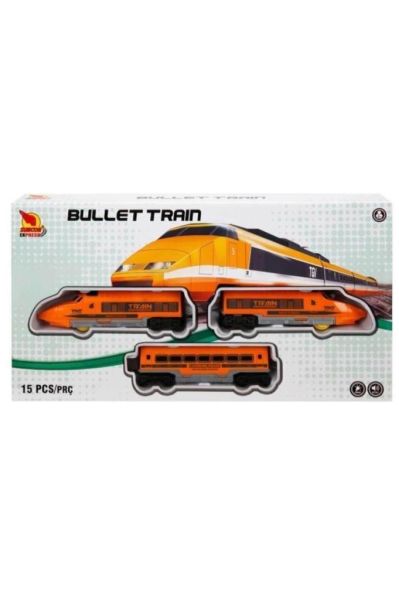 Tren Set Express Bullet Train 15prç.