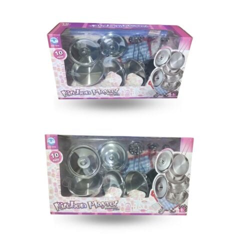 11 Parça Tencere Metal 24