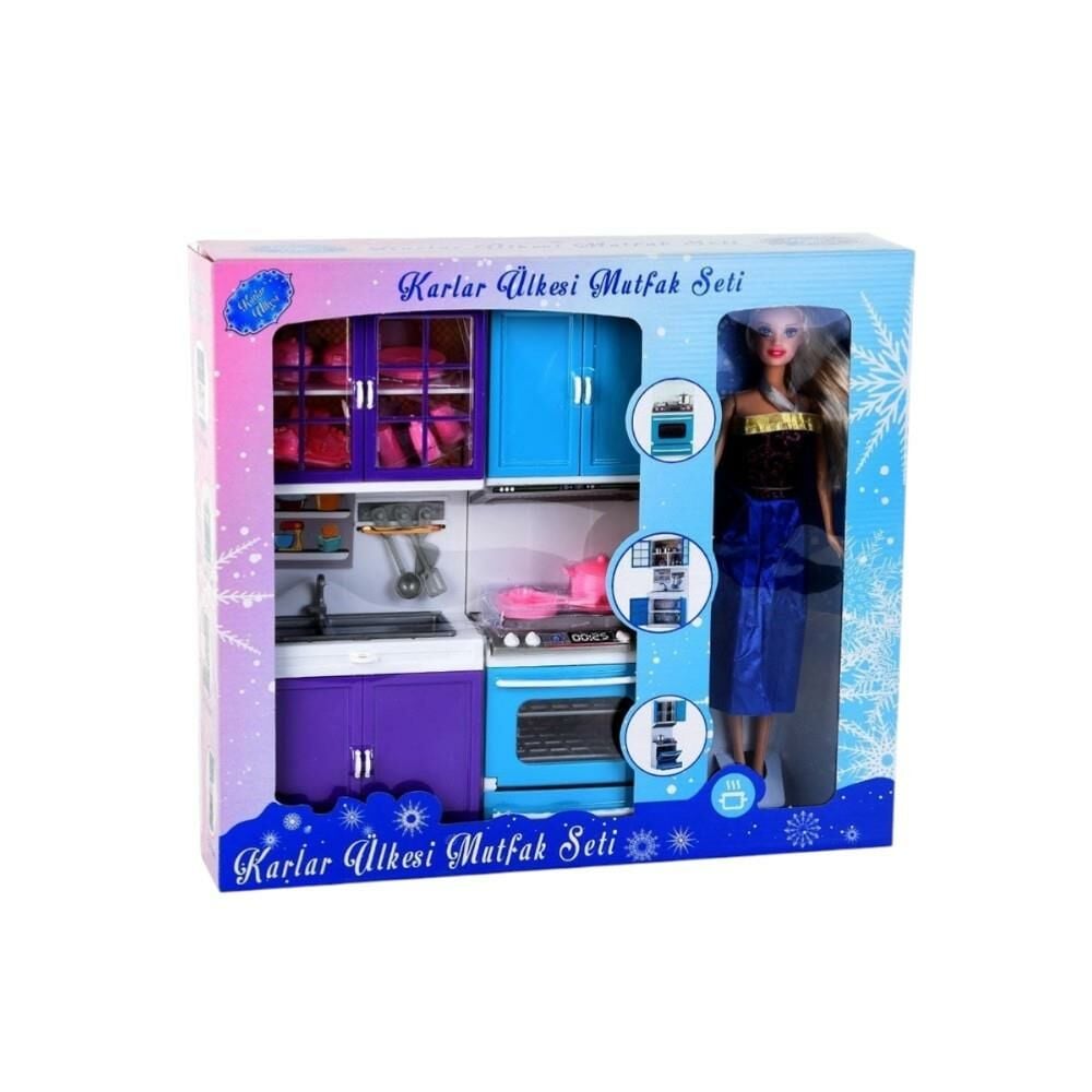 Karlar Ülkesi 2'li Fırın Lavabo Bebekli