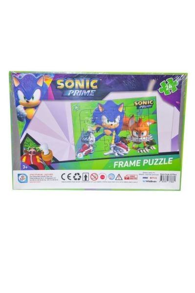 Sonic 24 Parça Frame Puzzle 1