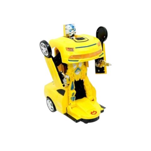 Kutulu Pilli Robota Dönüşen Sport Araba