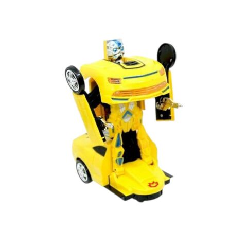 Kutulu Pilli Robota Dönüşen Sport Araba