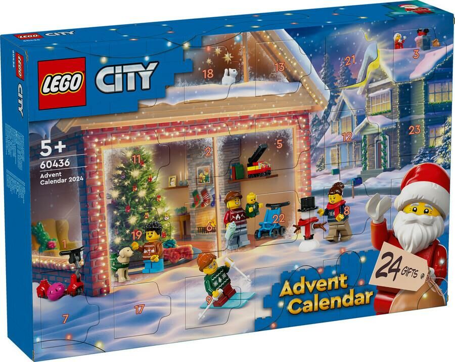 60436 LEGO® City 2024 Yılbaşı Takvimi