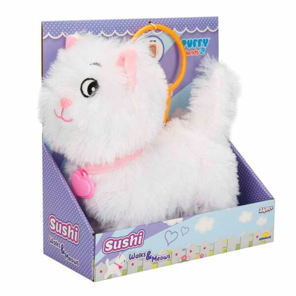 Sevimli Kedi Sushi Sesli ve Hareketli