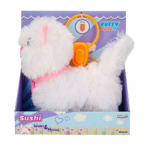 Sevimli Kedi Sushi Sesli ve Hareketli