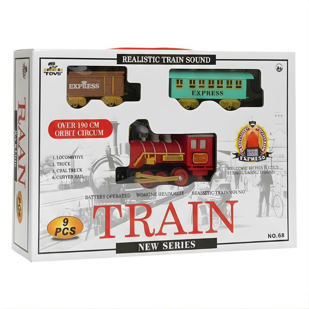 9 Parça Pilli Tren Seti