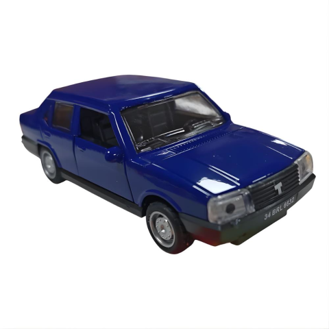 1:32 TR Yazılı Metal Çek Bırak Metal Araba Sesli Tofaş Doğan