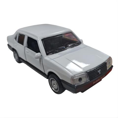 1:32 TR Yazılı Metal Çek Bırak Metal Araba Sesli Tofaş Doğan