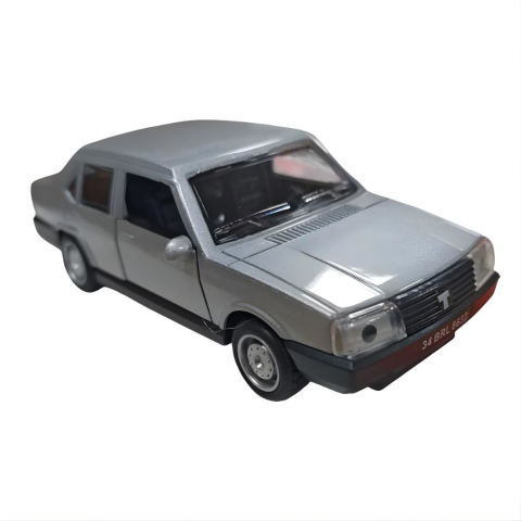 1:32 TR Yazılı Metal Çek Bırak Metal Araba Sesli Tofaş Doğan