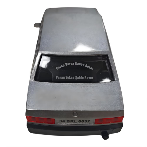 1:32 TR Yazılı Metal Çek Bırak Metal Araba Sesli Tofaş Doğan