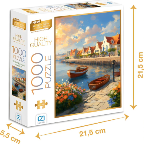 Ca Games Göl Manzarası - 1000 Parçalı Puzzle - 48 x 68 cm