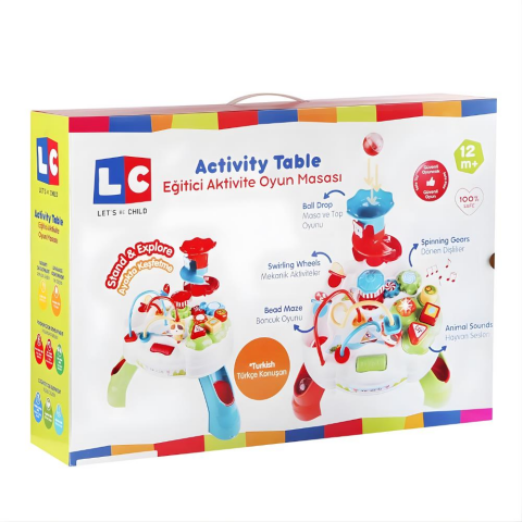 LC Let's Be Child Türkçe Konuşan Eğitici Aktivite Masası