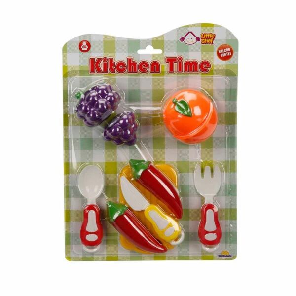 Little Chef Kesme Tahtalı Sebze ve Meyve Seti